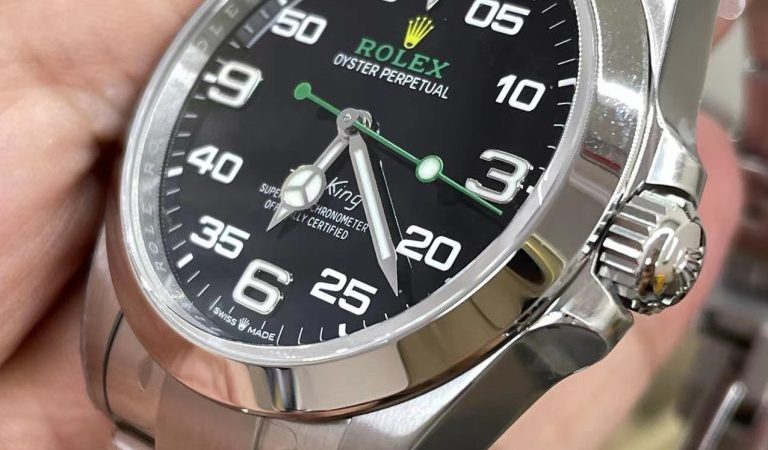 Replica Rolex Air King 126900 with Super Clone 3230 Movement