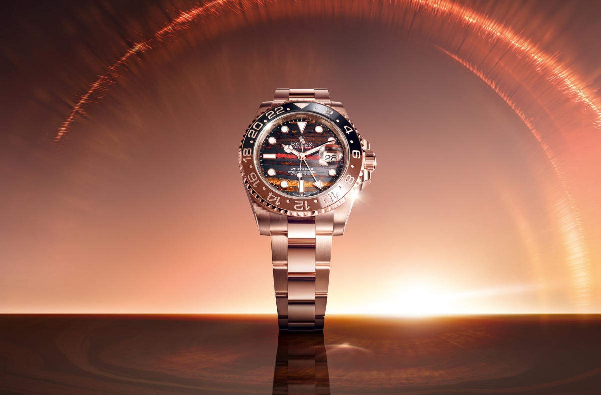 New Release: UK 1:1 Replica Rolex GMT-Master II 126715CHNR Tiger’s Lron Dial Watches